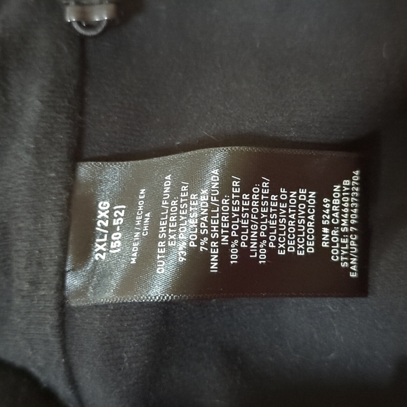 Swiss Tech Men's Jacket Black/Gray Size 2XL - Picture 8 of 9